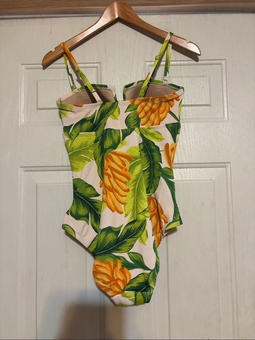Kona‎ Sol Yellow & Green Tropical One-Piece Swimsuit